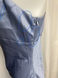 Sandrine Satin Midi Dress - Blue 2.0 -Curvy Charm Store 0E9FC571 F6B5 4095 A1B4 161E263A7B78 1 201 a