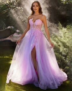 Nathalia Off Shoulder Corset Gown - Lavender -Curvy Charm Store 122618B1 AF0D 4CE7 B450 B9610AD6239B 1 201 a