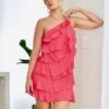 Tara Ruffle Mini Dress - Watermelon 2 Tara Ruffle Mini Dress - Watermelon -Curvy Charm Store 1N3A4060 a0b2354d 427d 40a6 83c6 1c5c7d07b279