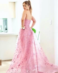 Juliette Strapless Glitter Gown - Wisteria -Curvy Charm Store 1N3A4686 fe4ad639 9762 4f90 92da 4277f9007edd