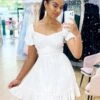 Masie Mini Dress - White 2 Masie Mini Dress - White -Curvy Charm Store 1 c73457a3 6d6d 470e 88f4 13c1de6414f0