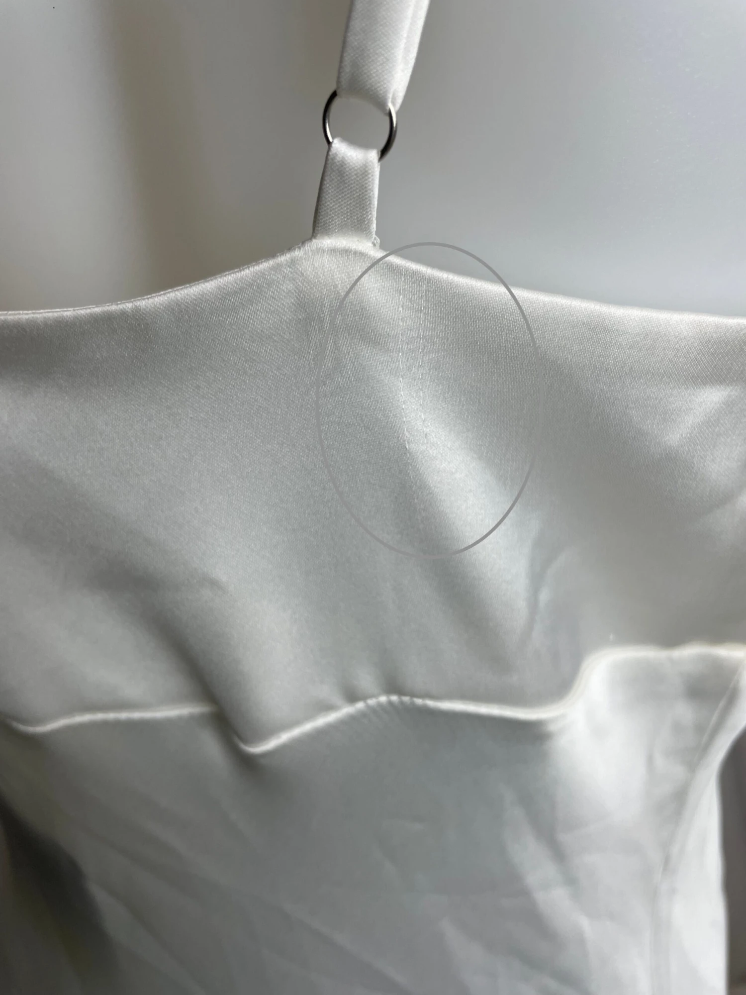 Sandrine Satin Midi Dress - White 2.0 6 Sandrine Satin Midi Dress - White 2.0 - Image 4