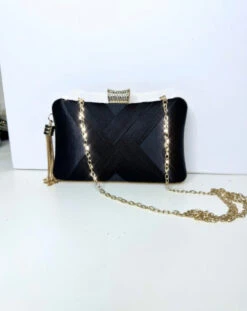 Zion Clutch - Black -Curvy Charm Store 30BD9267 097D 4A51 A1F4 AC68E33D74BD 1 201 a
