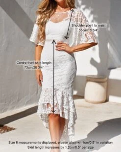 Reyna Lace Midi Dress - White -Curvy Charm Store 33339 7ed477ad 514c 46ca 926e b419cf2b5692