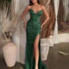 Irene Strapless Beaded Gown - Emerald -Curvy Charm Store 3DBBAFBC 9405 4598 98E1 6071C4865886 1 201 a