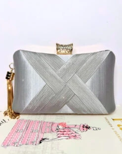 Zion Clutch - Silver 11 Zion Clutch - Silver -Curvy Charm Store 467A27F2 02E0 495E BF19 B7C1E0C3B5B8 1 201 a