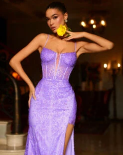 Riley Corset Lace Gown - Lilac 27 Riley Corset Lace Gown - Lilac -Curvy Charm Store 61465E1C 7A13 4731 9001 ACE2CDA9C498 1 201 a 6b4f176f 8db1 4680 b153 707681872f85