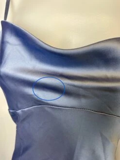 Sandrine Satin Midi Dress - Blue 2.0 -Curvy Charm Store 8F1E03F6 59DD 4007 B70C 2039E9DBCF7B 1 201 a