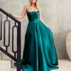 Paola Strapless Gown - Emerald -Curvy Charm Store C7F9B286 F5EC 4A9B AC73 8ED371F09736 1 201 a