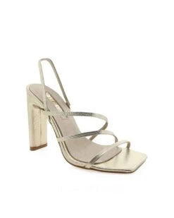 Cass Heels - Gold -Curvy Charm Store CASS GOLD SCALE 3