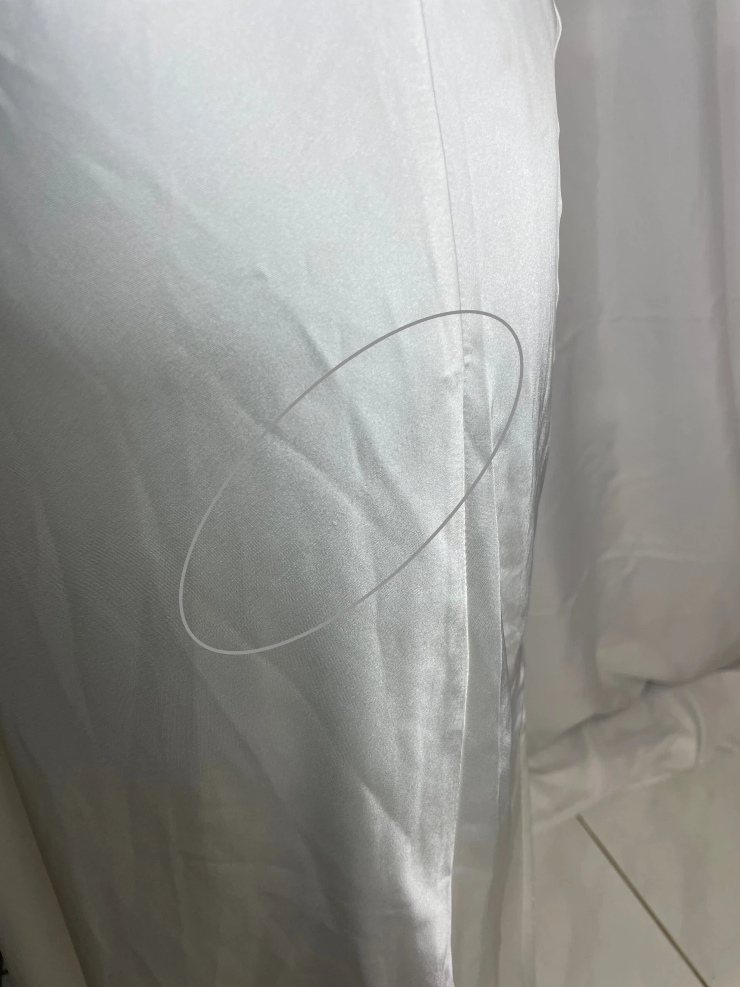 Sandrine Satin Midi Dress - White 2.0 7 Sandrine Satin Midi Dress - White 2.0 - Image 5