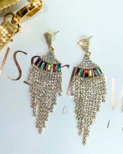 Carla Diamante Earrings - Multi