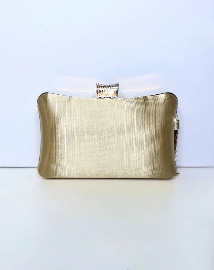 Zion Clutch - Gold 5 Zion Clutch - Gold - Image 3