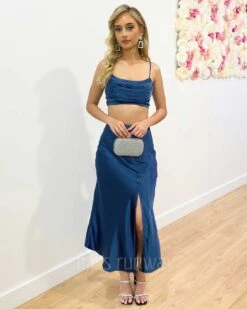 Dahlia Satin Top - Navy 11 Dahlia Satin Top - Navy -Curvy Charm Store Dahlia Satin Navy 4 34e48b1c c50d 480f b641 567fa3e14f93