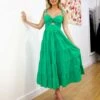 Dominique Maxi Dress - Green