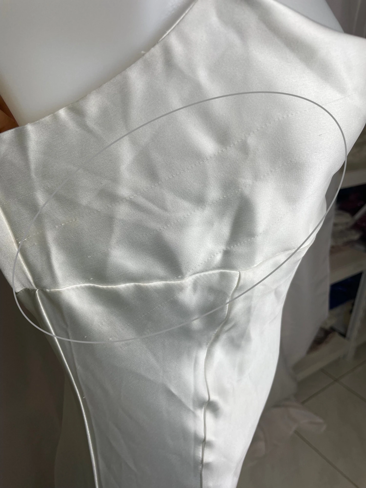 Sandrine Satin Midi Dress - White 2.0 8 Sandrine Satin Midi Dress - White 2.0 - Image 6