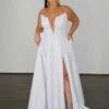 Belle Scuba Gown - White 2 Belle Scuba Gown - White -Curvy Charm Store F60B637F 6434 4B93 BCB7 DA7843B198B1 1 201 a