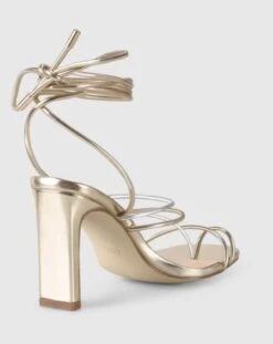Killer Strappy Heels - Champagne Metallic -Curvy Charm Store F896CE8F 4D3B 410E A3FF 3961331CF511 1 201 a
