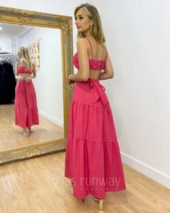 Heloise Maxi Skirt - Hot Pink 12 Heloise Maxi Skirt - Hot Pink -Curvy Charm Store Heloise Top Hot Pink 1 7ae99208 c7df 4048 82ea 35506aa01265