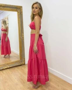 Heloise Maxi Skirt - Hot Pink 13 Heloise Maxi Skirt - Hot Pink -Curvy Charm Store Heloise Top Hot Pink 2 f668cdaf bfd7 4410 a4a5 b8584ba57e56