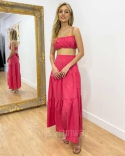 Heloise Maxi Skirt - Hot Pink 14 Heloise Maxi Skirt - Hot Pink -Curvy Charm Store Heloise Top Hot Pink 5 4623b191 a98b 450d bcd4 b119fba0d009
