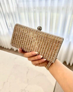 London Clutch - Gold