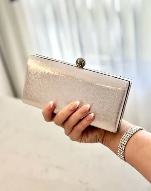 London Clutch - Silver 4 London Clutch - Silver - Image 2