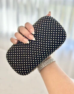Royal Nightfall Clutch - Black