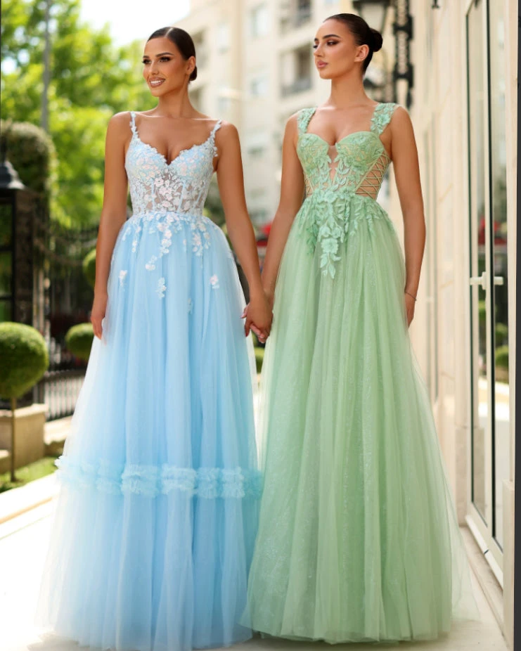 Ingrid Corset Lace Gown - Sage 6 Ingrid Corset Lace Gown - Sage - Image 4