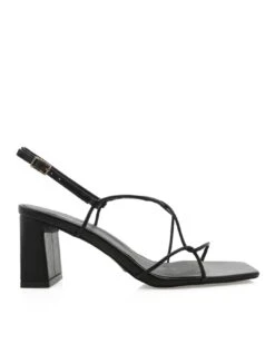 Irma Heels - Black 11 Irma Heels - Black -Curvy Charm Store Irma Heels Side Black