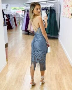 Khaleesi Lace Midi Dress - Mercury -Curvy Charm Store Khaleesi Lace Midi Dress Mercury 10