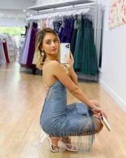 Khaleesi Lace Midi Dress - Mercury -Curvy Charm Store Khaleesi Lace Midi Dress Mercury 11