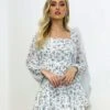 Kimmy Dress - White 1 Kimmy Dress - White -Curvy Charm Store Kimmy Dress White 4