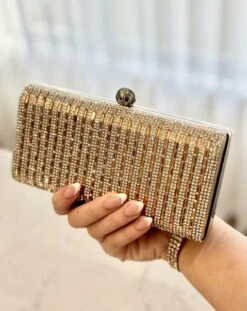 London Clutch - Gold -Curvy Charm Store London.clutch