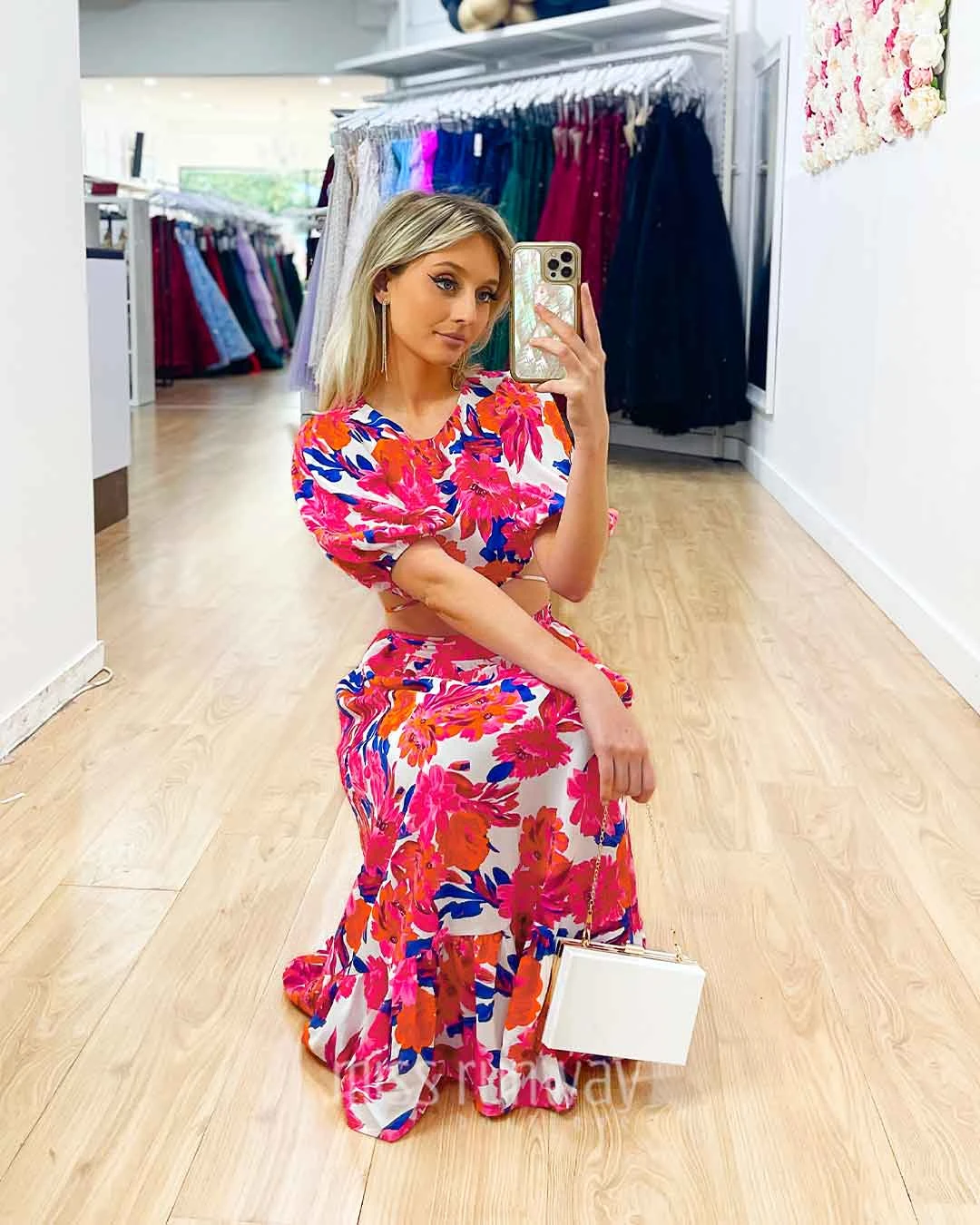 Maeve Top - Pink Floral 7 Maeve Top - Pink Floral - Image 5