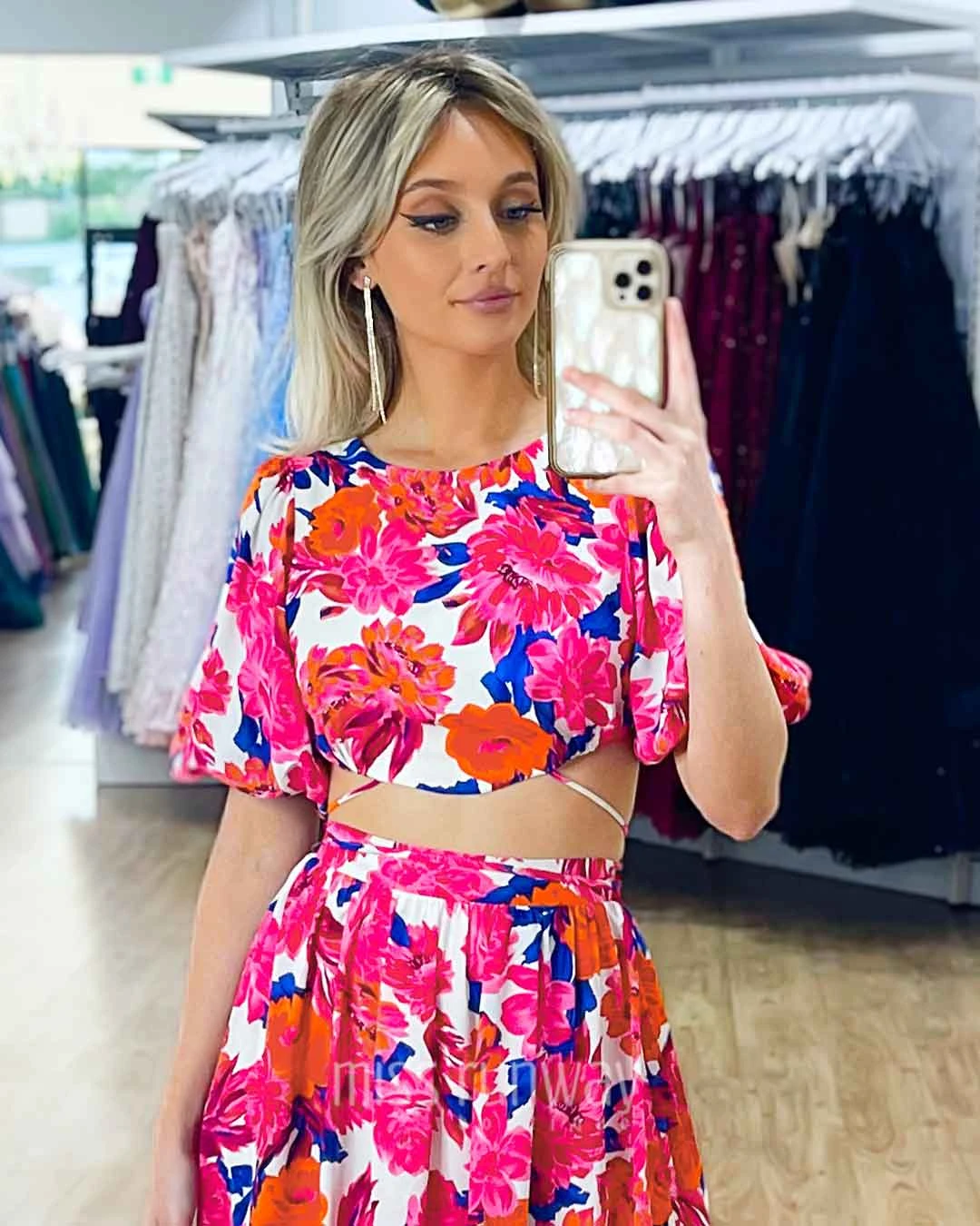 Maeve Top - Pink Floral 3 Maeve Top - Pink Floral