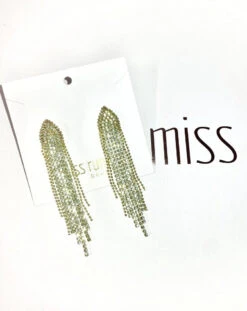 Adela Diamond Earrings - Gold -Curvy Charm Store MarianaDesigns 21