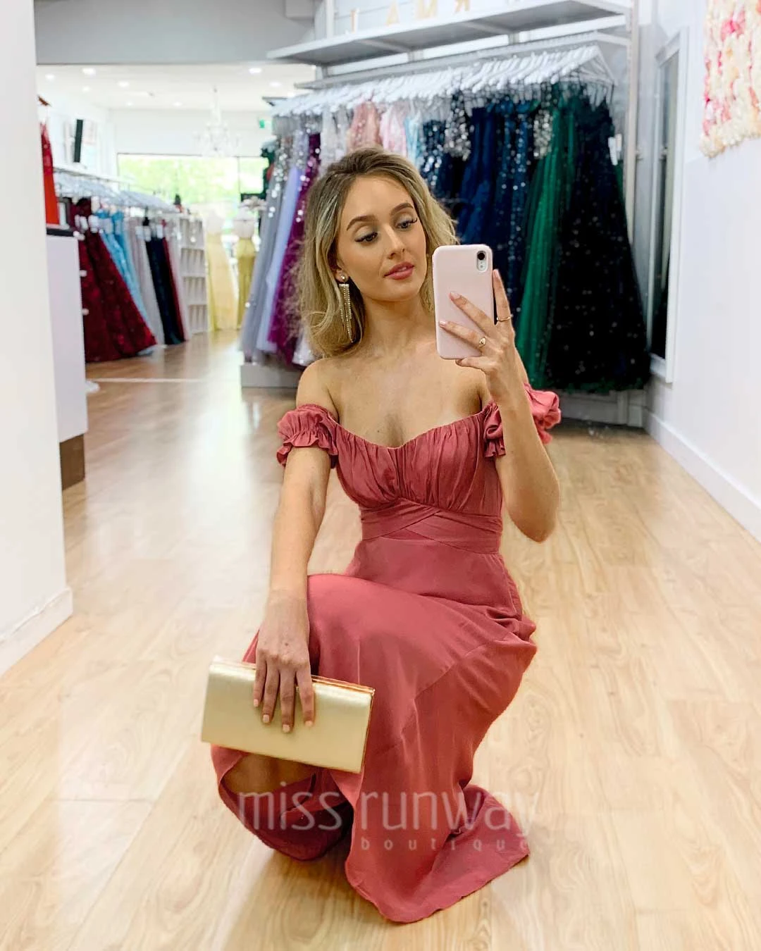 Masie Midi Dress - Rose 7 Masie Midi Dress - Rose - Image 5