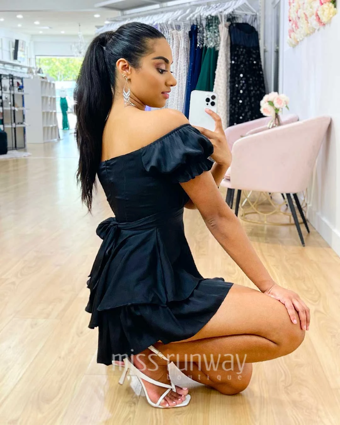 Masie Playsuit - Black 3 Masie Playsuit - Black