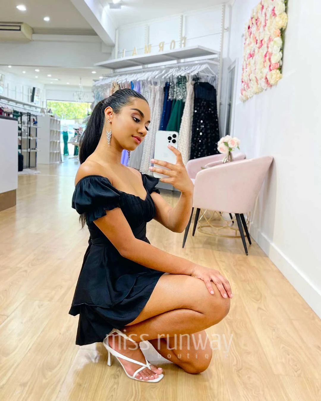 Masie Playsuit - Black 5 Masie Playsuit - Black - Image 3