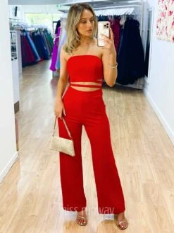 Nicole Jumpsuit - Cherry