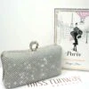 Night Glam Clutch - Silver -Curvy Charm Store Night Glam Clutch Silver