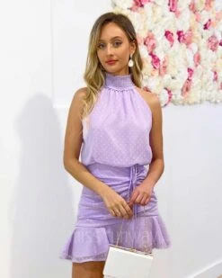 Pip Dress - Lilac -Curvy Charm Store Pip Dress Lilac 7