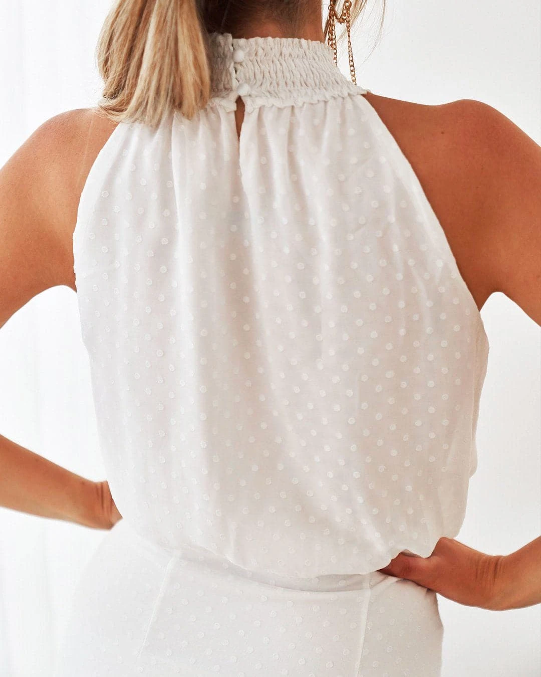 Pip Dress - White 11 Pip Dress - White - Image 9