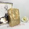 Sandy Glitter Box Clutch - Gold 2 Sandy Glitter Box Clutch - Gold -Curvy Charm Store Sandy Glitter Box Clutch Gold 1