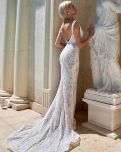 Letisha Sequin Gown - White And Nude 27 Letisha Sequin Gown - White And Nude -Curvy Charm Store Screenshot2023 10 05at2.10.27pm