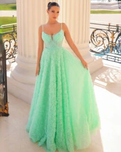 Elodie Floral Gown - Mint -Curvy Charm Store Screenshot2024 03 14at3.29.03pm