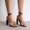 Tala Heels - Black -Curvy Charm Store TALA BLACK