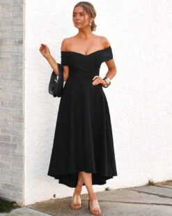 Belina Midi Dress- Black 13 Belina Midi Dress- Black -Curvy Charm Store TS863 Black Belina Dress Black 002 5000x 7b7b6ce1 c46d 48e0 bf2f f4cc7f53b18b