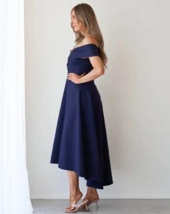 Belina Midi Dress - Navy -Curvy Charm Store TS863 Navy Belina Dress Navy 001 5000x a173d4d5 51d6 4344 9e0a fc05db37faa4
